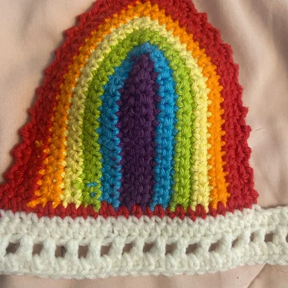 CROCHET PRIDE TOP/BRA - Picture 2 of 3